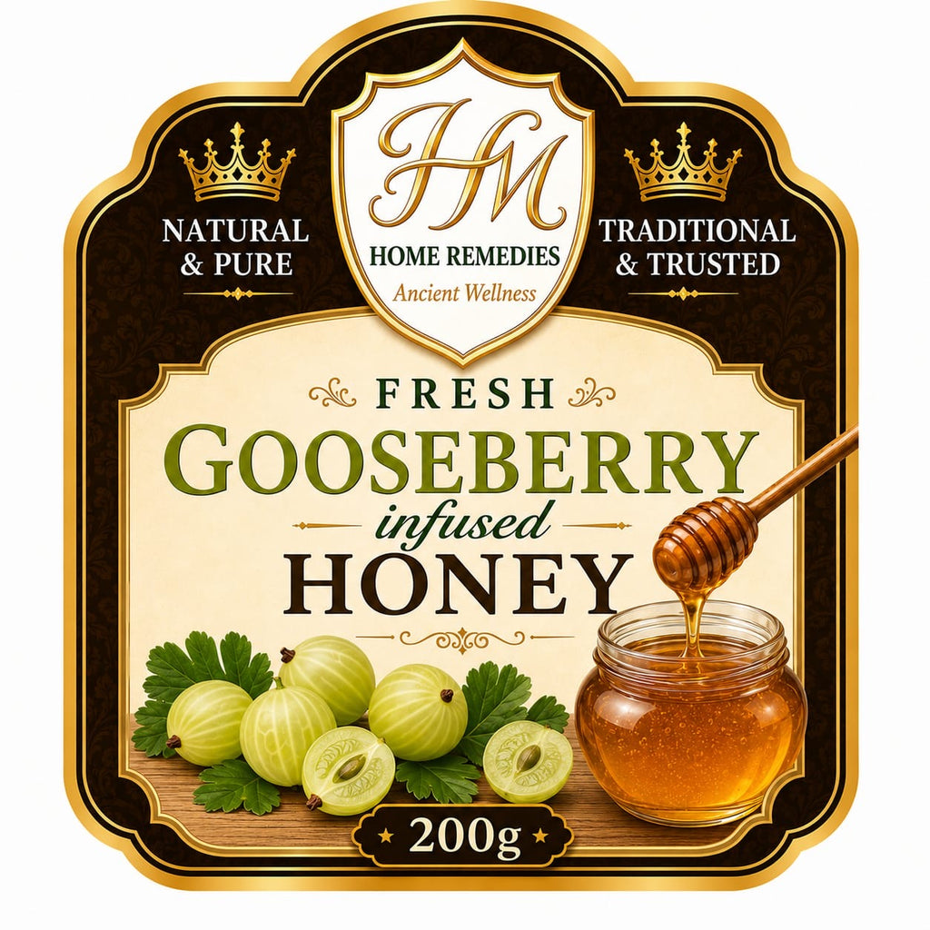 Fresh Gooseberry Infused Honey