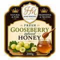 Fresh Gooseberry Infused Honey