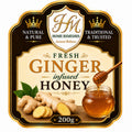 Fresh Ginger Infused Honey