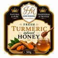 Fresh Turmeric & Black Pepper Infused Honey