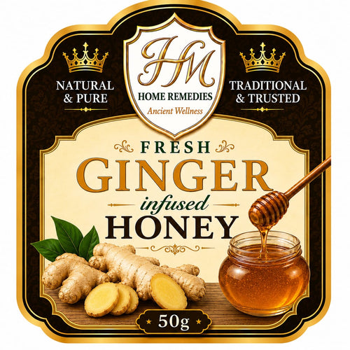 Fresh Ginger Infused Honey
