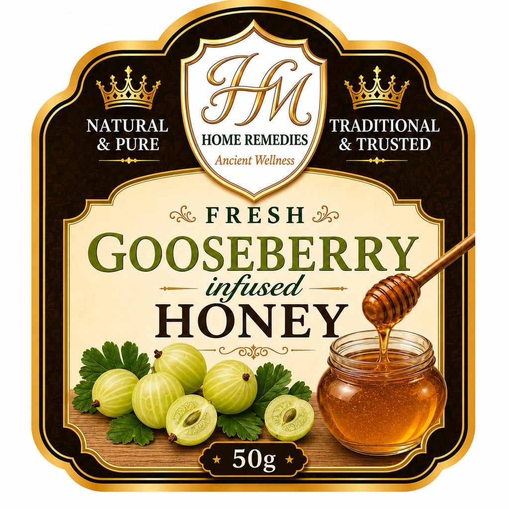 Fresh Gooseberry Infused Honey