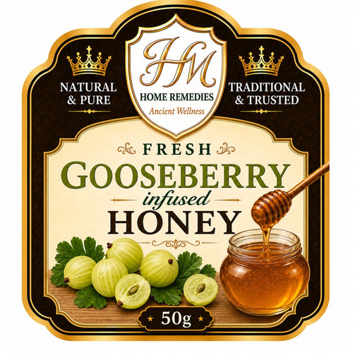 Fresh Gooseberry Infused Honey